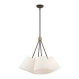 Prato 4 Light Medium Chandelier by Livex 41384 - 41384