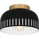 1 Light 11 Inch Wide Flush Mount by Quoizel - QFL6208