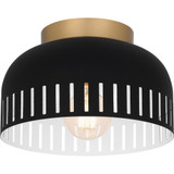 1 Light 11 Inch Wide Flush Mount by Quoizel - QFL6208