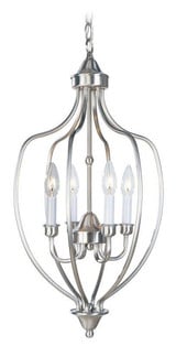Home Basics 4 Light Mini Foyer Chandelier by Livex - 4171