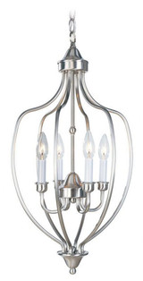 Home Basics 4 Light Mini Foyer Chandelier by Livex - 4171