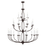 Home Basics 24 Light Oversized Chandelier by Livex - 4180