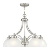 Somerset 5 Light Medium Chandelier by Livex - 4225