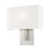 Hayworth 1 Light Wall Sconce 12 Inch Tall by Livex - 42412