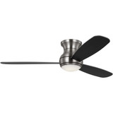 Orbis 3 Blade Hugger Ceiling Fan with Light Kit 52 Inch Wide by Generation - 30BSHR52