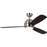 Orbis 3 Blade Ceiling Fan with Light Kit 52 Inches Wide by Generation - 30BSR52