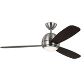 Orbis 3 Blade Ceiling Fan with Light Kit 52 Inches Wide by Generation - 30BSR52