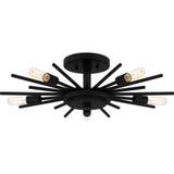 5 Light 22 Inch Wide Semi Flush Mount by Quoizel - QSF6158