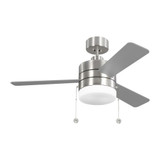 Syrus 3 Blade Ceiling Fan with Light Kit 44 Inch Wide Generation - 3SY44