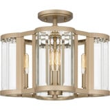 4 Light 15 Inch Wide Semi Flush Mount by Quoizel - QSF6193