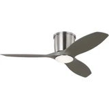 Titus 3 Blade Hugger Ceiling Fan with Light Kit 44 Inch Wide by Generation - 3TTHR44