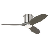Titus 3 Blade Hugger Ceiling Fan with Light Kit 44 Inch Wide by Generation - 3TTHR44