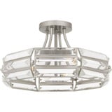 4 Light 17 Inch Wide Semi Flush Mount by Quoizel - QSF6209