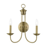 Estate 2 Light Wall Sconce by Livex - 42682
