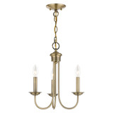 Estate 3 Light Small Chandelier by Livex - 42683