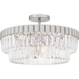 Starlight 4 Light 18.5 Inch Wide Semi Flush Mount by Quoizel - QSF6742