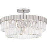 Starlight 4 Light 18.5 Inch Wide Semi Flush Mount by Quoizel - QSF6742