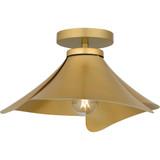Wisp 1 Light 14.5 Inch Wide Semi Flush Mount by Quoizel - QSF6747