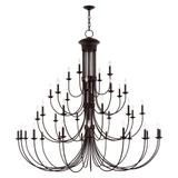 Estate 38 Light Oversized Chandelier by Livex - 42689