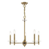 Bennington 5 Light Medium Chandelier by Livex - 42705