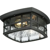 Stonington 2 Light 12 Inch Wide Flush Mount by Quoizel - SNN1612
