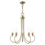 Bari 5 Light Medium Chandelier by Livex - 42925