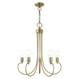 Bari 5 Light Medium Chandelier by Livex - 42925