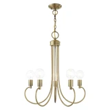 Bari 5 Light Medium Chandelier by Livex - 42925
