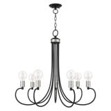 Bari 7 Light Large Chandelier by Livex - 42927