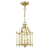 Livingston 3 Light Mini Chandelier by Livex - 4403