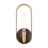 Rave 1 Light Candle Style Wall Sconce by Livex - 45762