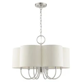 Solstice 7 Light Medium Chandelier by Livex - 45807