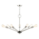 Prague 7 Light Large Chandelier by Livex - 45837