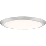 Verge 30W 1 LED 20 Inch Wide Flush Mount by Quoizel - VRG1620