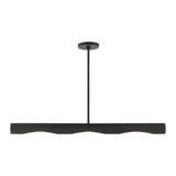 Novato 3 Light Tubular Linear Chandelier by Livex - 45897