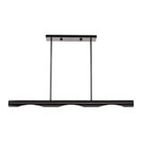 Acra 3 Light Tubular Linear Chandelier by Livex - 45917