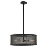 Industro 4 Light Small Chandelier by Livex - 46214