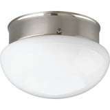 Fitter 1 Light 7.5 Inch Wide Flush Mount by Progress - P3408