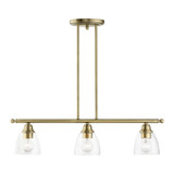 Montgomery 3 Light Island Chandelier by Livex - 46337