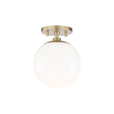 Stella 1 Light 7 Inch Wide Semi Flush Mount by Mitzi - H105601