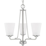 Braylon 3 Light Small Chandelier by Homeplace - 414131