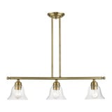 Moreland 3 Light Classic Linear Chandelier by Livex - 46487