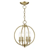 Milania 4 Light Mini Chandelier by Livex - 4664