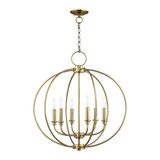 Milania 6 Light Medium Chandelier by Livex - 4666