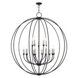 Milania 15 Light Oversized Foyer Chandelier by Livex - 46690