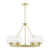 Willow 6 Light Medium Chandelier by Livex - 46726