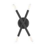 Soho 4 Light ADA Wall Sconce 11.25 Inch Tall by Livex - 46772