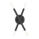 Soho 4 Light ADA Wall Sconce 11.25 Inch Tall by Livex - 46772