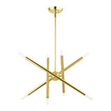 Soho 8 Light Small Chandelier by Livex - 46774