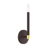 Karlstad 1 Light Candle Style Wall Sconce by Livex - 46881